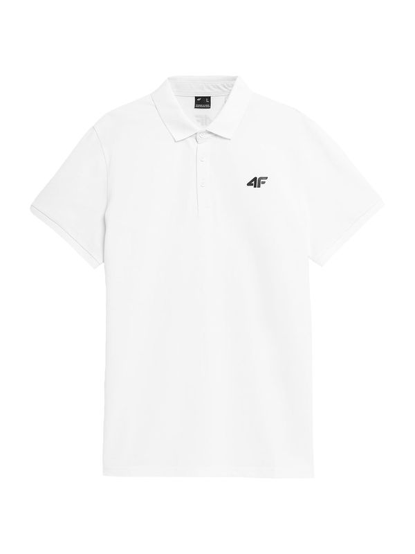 4F 4F Функционална тениска  черно / бяло