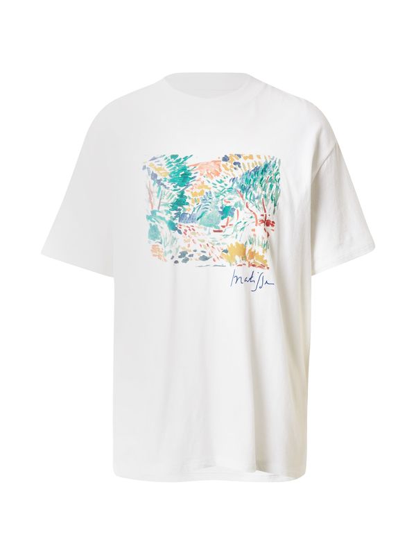 Abercrombie & Fitch Abercrombie & Fitch Тениска  пъстро / бяло