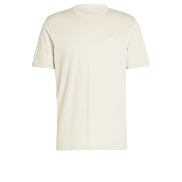 ADIDAS ORIGINALS ADIDAS ORIGINALS Тениска 'Trefoil Essentials'  светлобежово / бяло