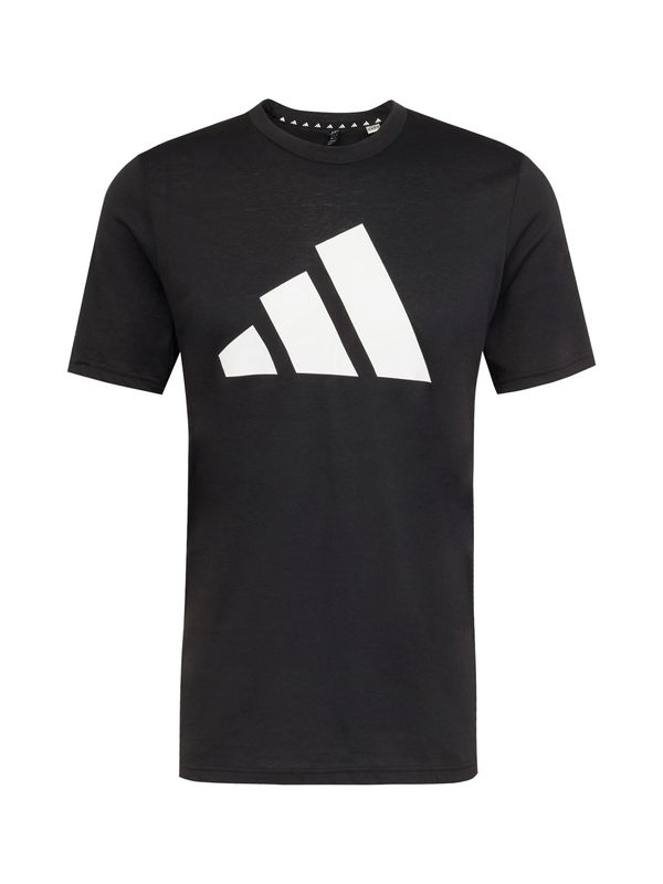 ADIDAS PERFORMANCE ADIDAS PERFORMANCE Функционална тениска 'Train Essentials Feelready'  черно / бяло