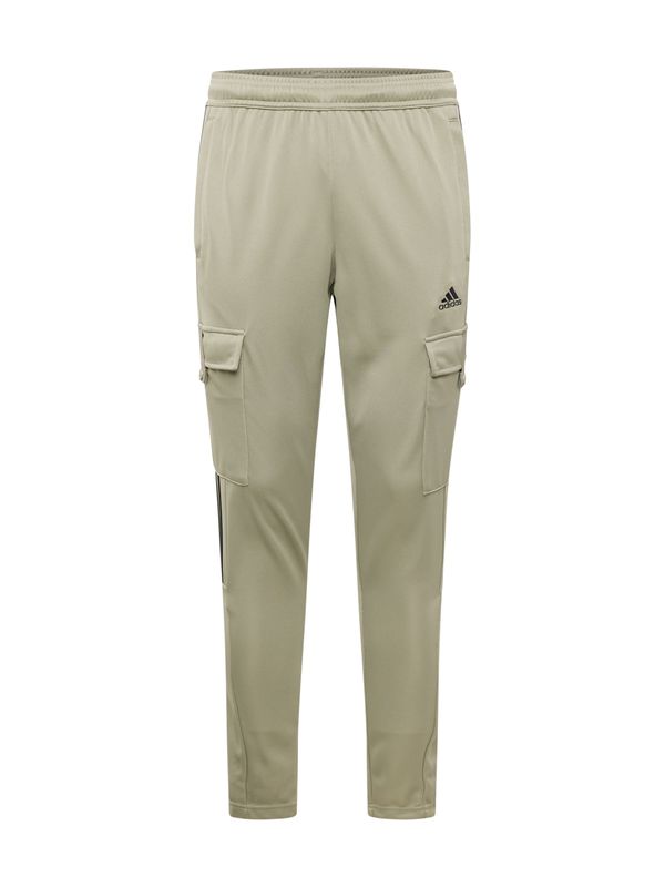 ADIDAS SPORTSWEAR ADIDAS SPORTSWEAR Спортен панталон 'Tiro'  камък / бяло