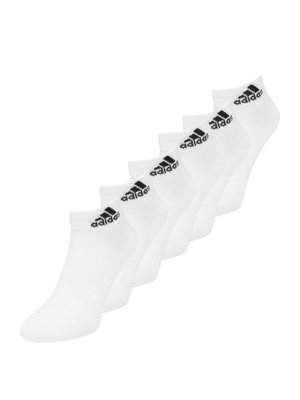 ADIDAS SPORTSWEAR ADIDAS SPORTSWEAR Спортни чорапи 'Thin And Light  '  черно / бяло