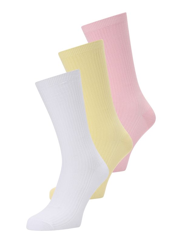 BeckSöndergaard BeckSöndergaard Къси чорапи  жълто / светлорозово / бяло