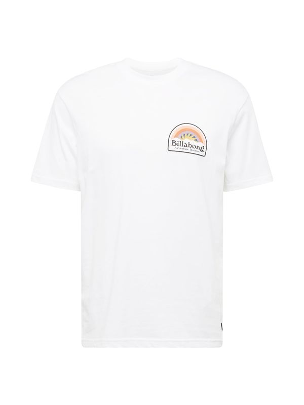 BILLABONG BILLABONG Тениска 'SUN UP'  оранжево / праскова / черно / бяло