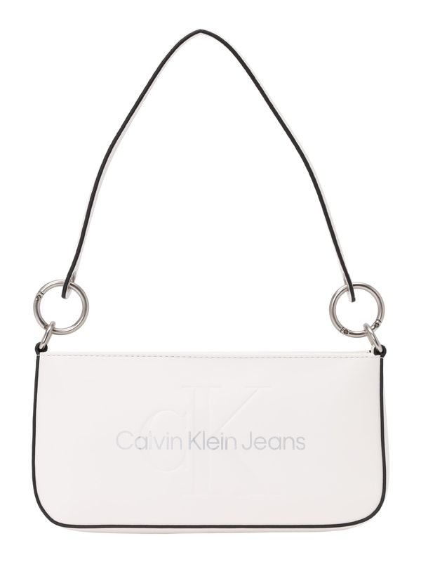 Calvin Klein Jeans Calvin Klein Jeans Чанта за през рамо  сиво / черно / естествено бяло