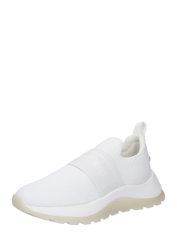 Calvin Klein Calvin Klein Спортни обувки Slip On  бяло / мръсно бяло