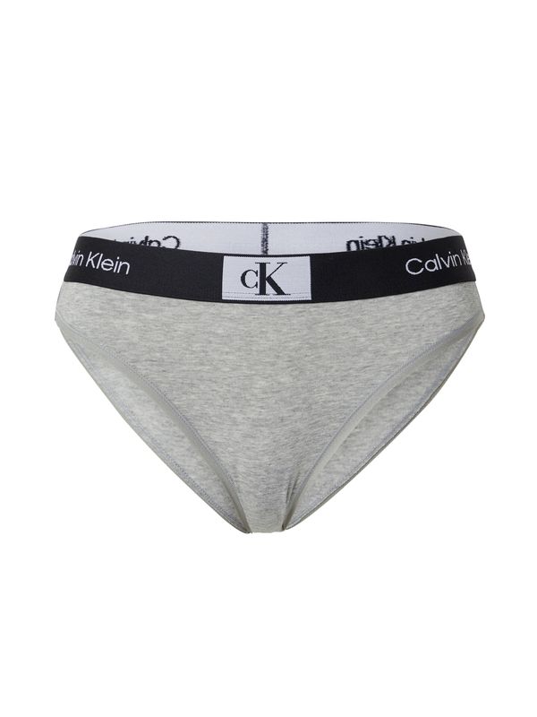 Calvin Klein Underwear Calvin Klein Underwear Слип  сив меланж / черно / мръсно бяло