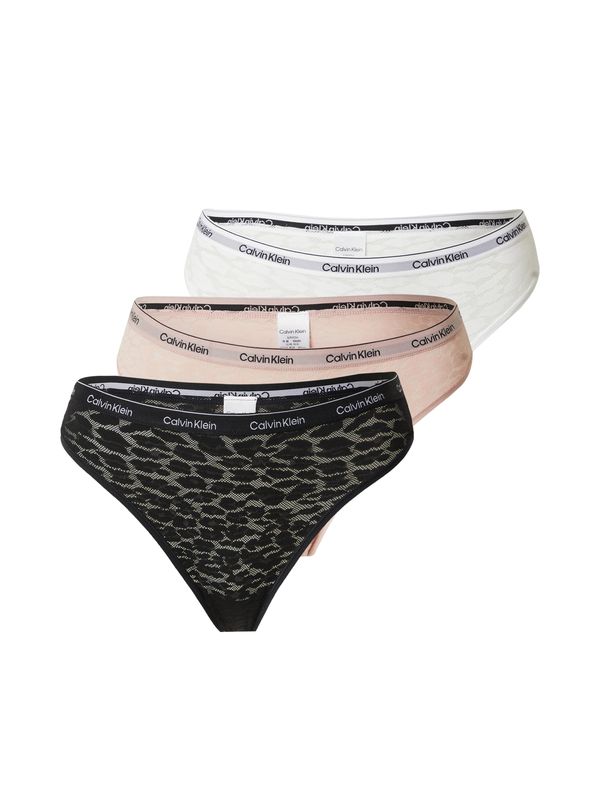 Calvin Klein Underwear Calvin Klein Underwear Слип  телесен цвят / черно / мръсно бяло