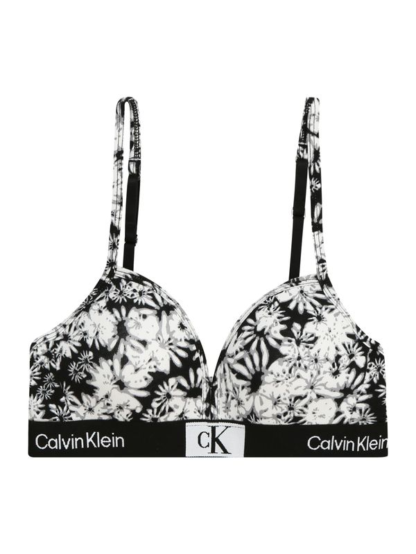 Calvin Klein Underwear Calvin Klein Underwear Сутиен  черно / бяло