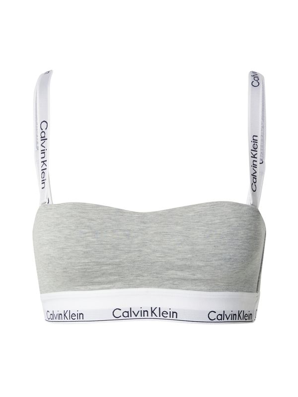 Calvin Klein Underwear Calvin Klein Underwear Сутиен  сиво / бяло