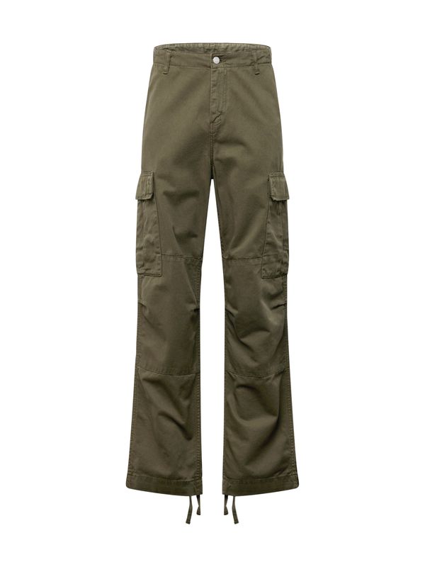Carhartt WIP Carhartt WIP Карго панталон  къри / тъмнозелено / мръсно бяло