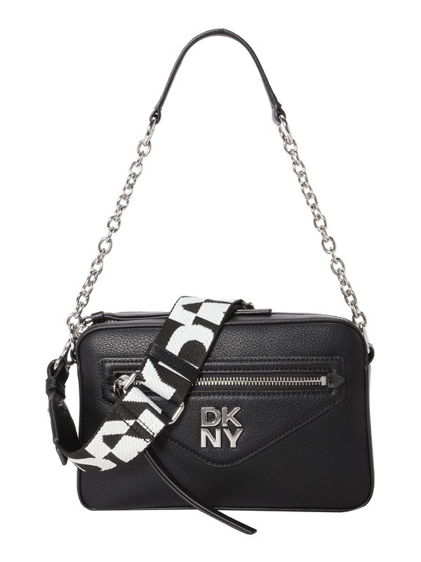 DKNY DKNY Чанта за през рамо 'Milan'  черно / бяло