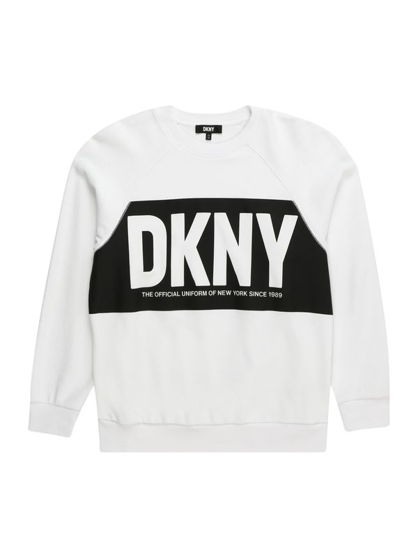 DKNY DKNY Суичър  черно / бяло