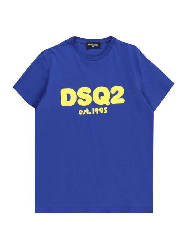 DSQUARED2 DSQUARED2 Тениска  синьо / жълто