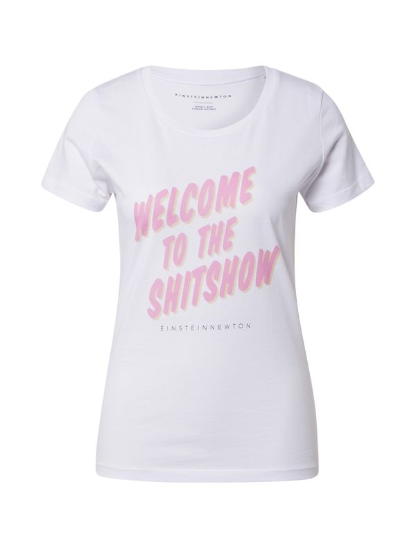 EINSTEIN & NEWTON EINSTEIN & NEWTON Тениска  пудра / светлорозово / черно / мръсно бяло