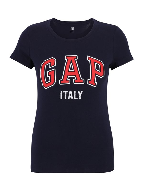 Gap Petite Gap Petite Тениска 'ITALY'  морскосиньо / алено / бяло
