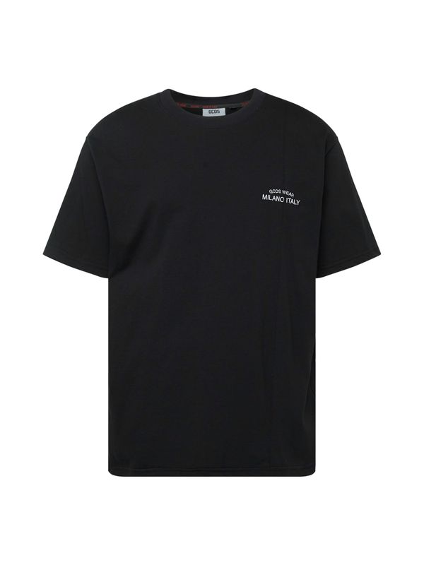 GCDS GCDS Тениска  черно / бяло