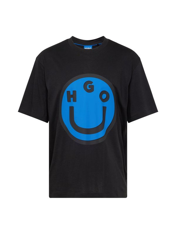 HUGO Blue HUGO Blue Тениска 'Nimper'  синьо / черно