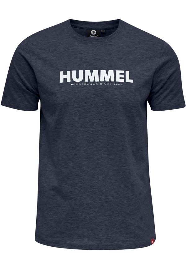 Hummel Hummel Функционална тениска  нощно синьо / бяло