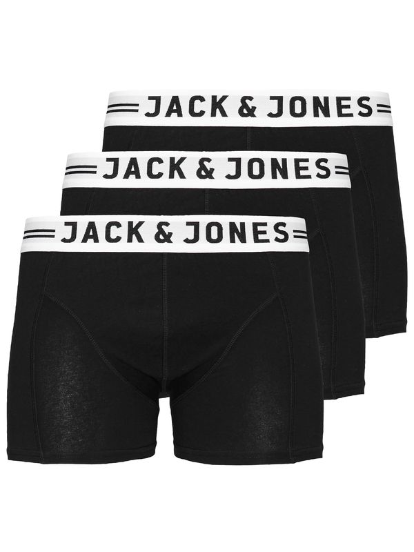 Jack & Jones Junior Jack & Jones Junior Долни гащи  черно / бяло