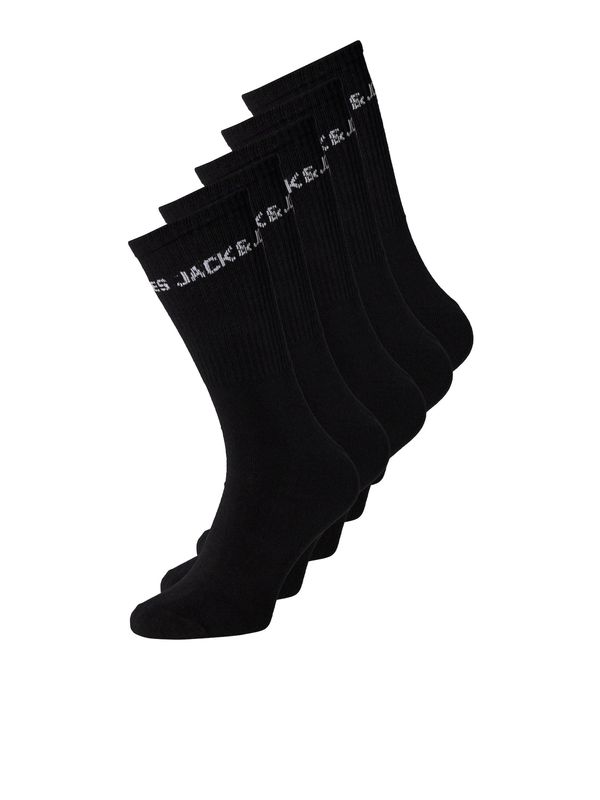 Jack & Jones Junior Jack & Jones Junior Къси чорапи  черно / бяло