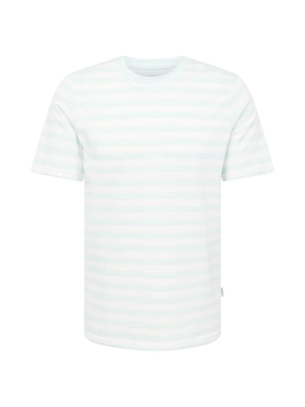JACK & JONES JACK & JONES Тениска 'TAMPA'  пастелно синьо / бяло