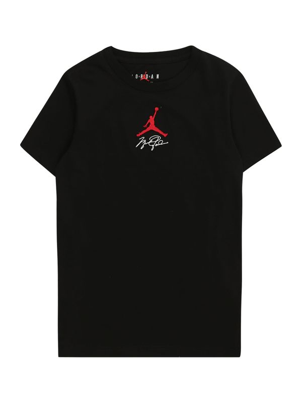 Jordan Jordan Тениска  червено / черно / бяло