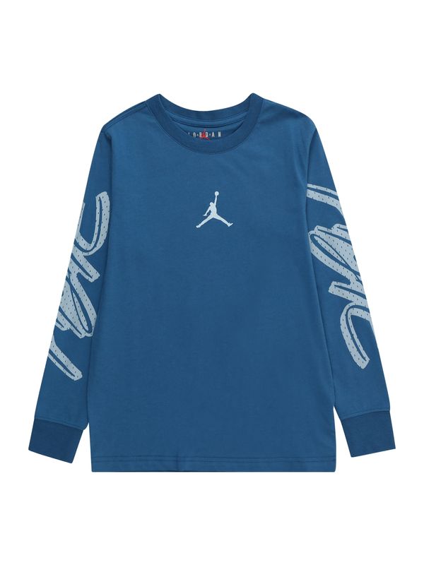 Jordan Jordan Тениска  синьо / светлосиньо