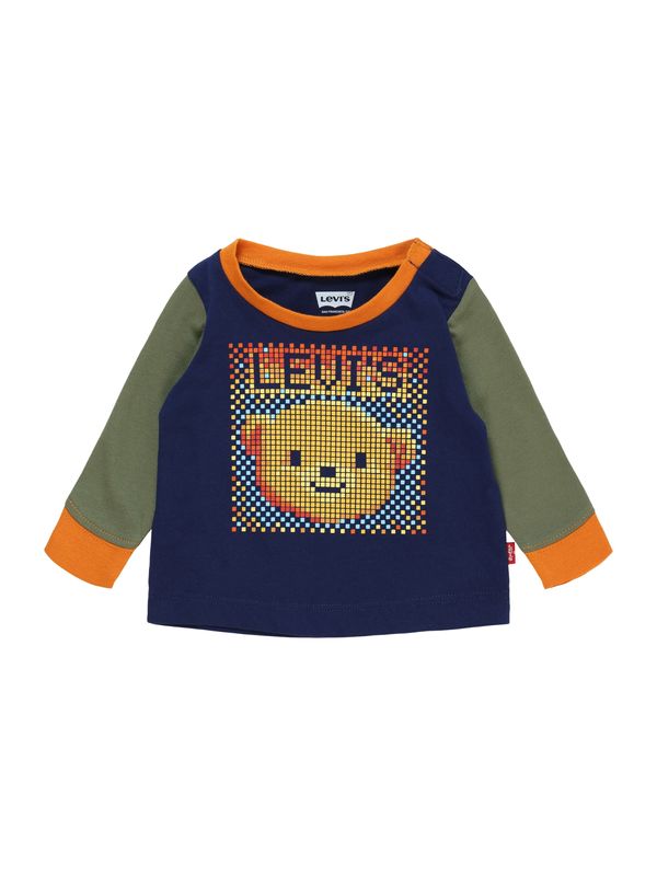 LEVI'S ® LEVI'S ® Тениска  нейви синьо / каки / оранжев меланж