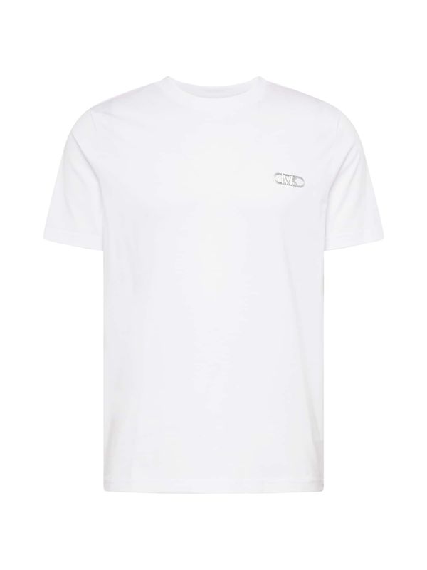 Michael Kors Michael Kors Тениска 'EMPIRE'  сребърно / бяло