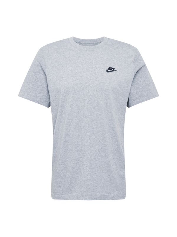 Nike Sportswear Nike Sportswear Тениска 'Club'  нейви синьо / сив меланж