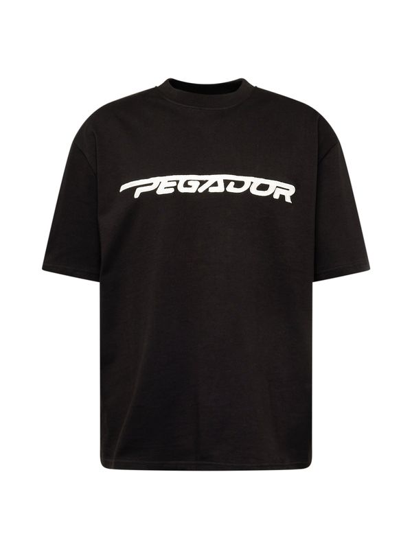 Pegador Pegador Тениска 'MANOR'  черно / бяло