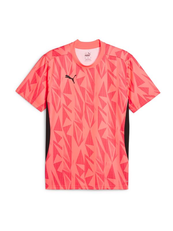 PUMA PUMA Функционална тениска 'IndividualFINAL'  корал / червено / черно