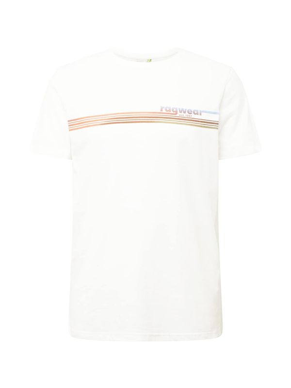 Ragwear Ragwear Тениска 'HAKE'  светлосиньо / светлокафяво / злато / бяло