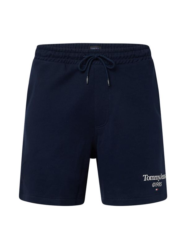 Tommy Jeans Tommy Jeans Панталон  нейви синьо / огнено червено / бяло