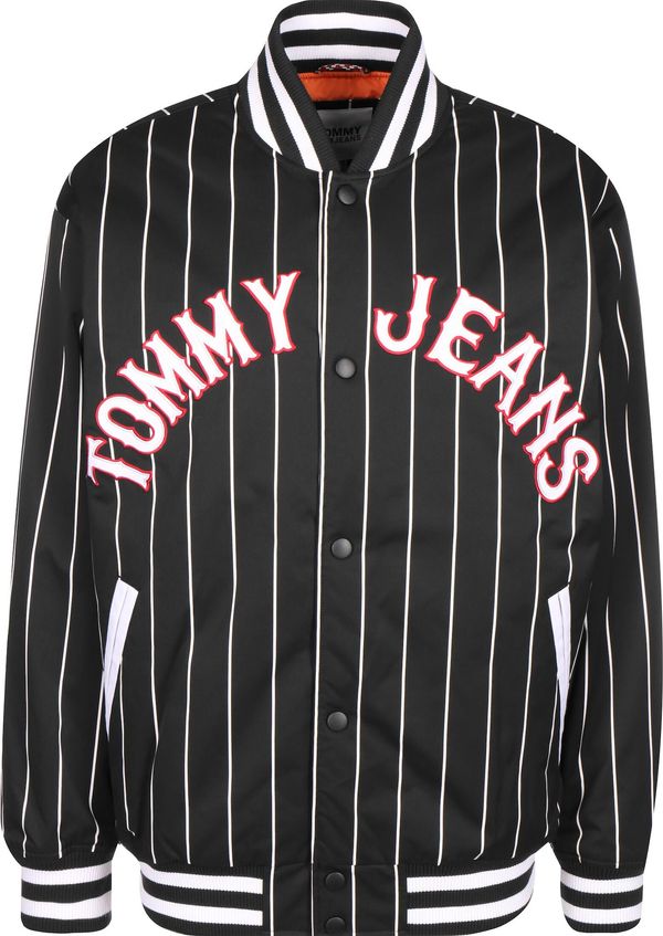 Tommy Jeans Tommy Jeans Преходно яке  червено / черно / бяло
