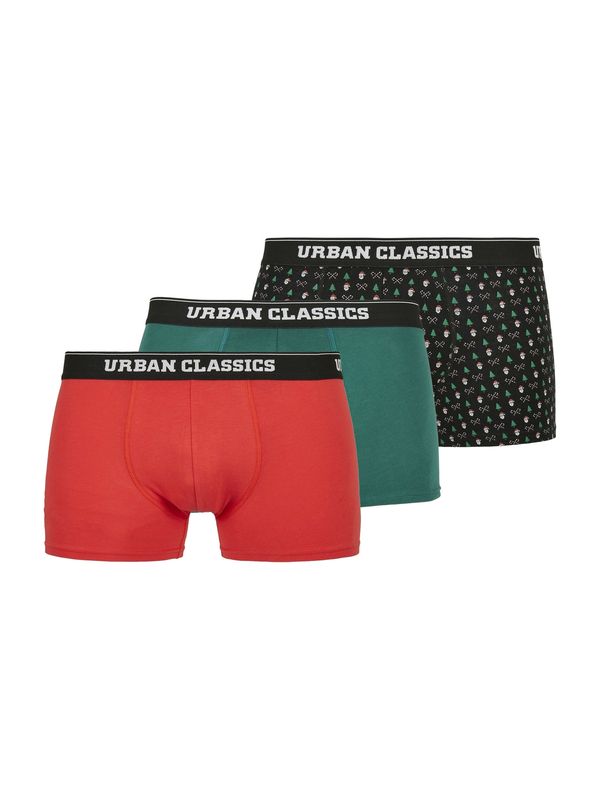 Urban Classics Urban Classics Боксерки  нейви синьо / зелено / червено