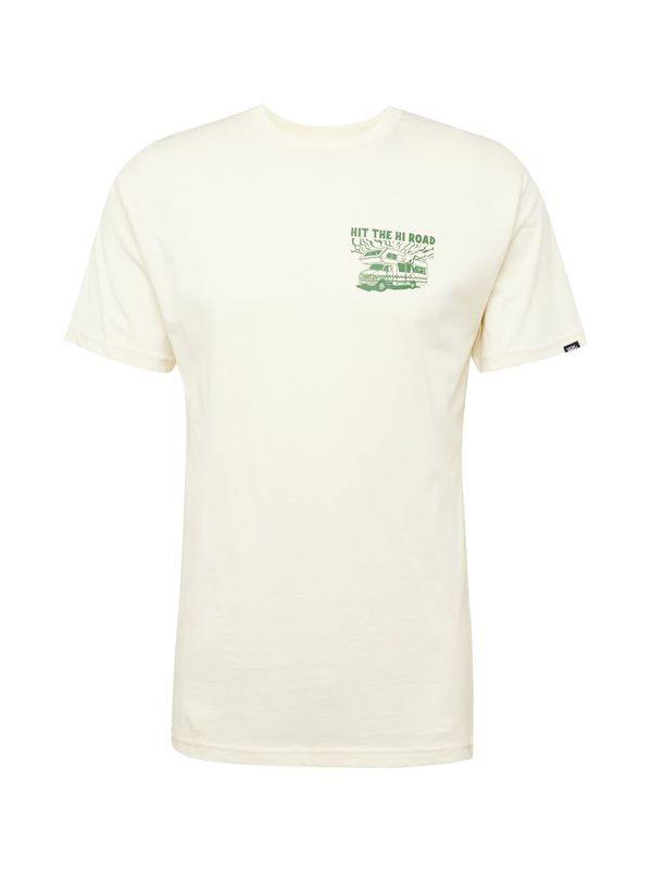 VANS VANS Тениска 'HI ROAD RV'  елхово зелено / черно / бял памук