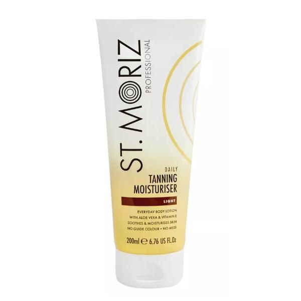 St. Moriz Овлажняващ лосион за автобронзиране - St. Moriz Professional Daily Tanning Moisturizer, 200 мл