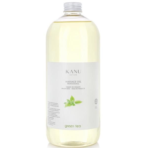 Kanu Nature Професионално масажно масло със зелен чай - KANU Nature Massage Oil Professional Green Tea, 1000 мл