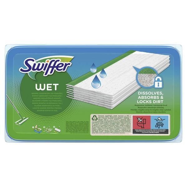 Swiffer Резерви мокри кърпи за под - Swiffer Floor Wet, 20 бр