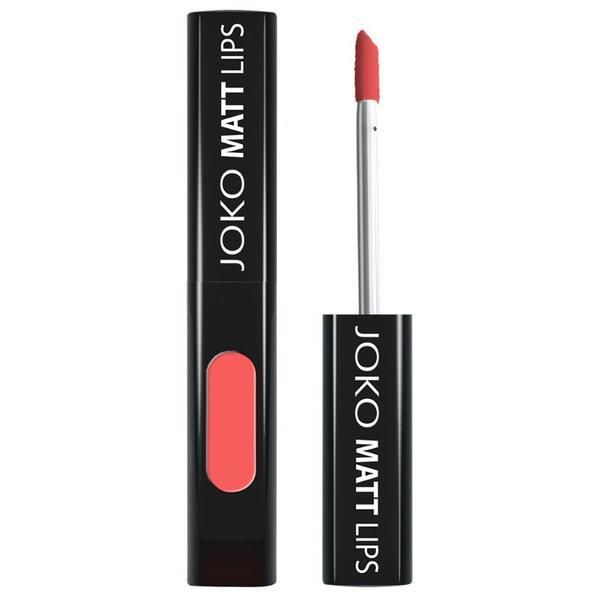 Joko Течно матиращо червило Ruj Liquid Mattifying Lipstick - Joko Liquide Lipstick Matt Lips, нюанс 062 Bad Girl, 5 мл