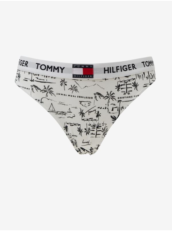 Tommy Hilfiger Black & White Patterned Panties Tommy Hilfiger Underwear - Women