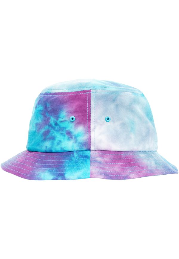 Flexfit Festival Print Bucket Hat Purple Turquoise