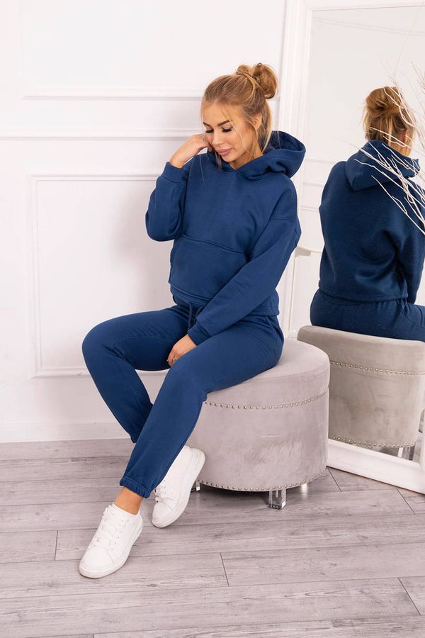Kesi Insulated set with sweatshirt with jeans tied down