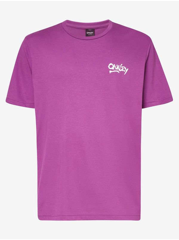 Oakley Лилава мъжка тениска Oakley - Мъжка