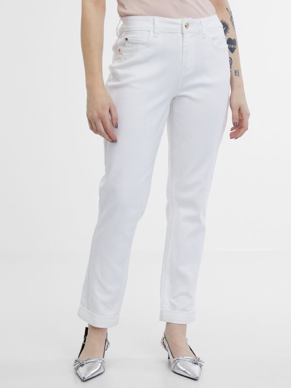 Orsay Orsay White Women's Boyfriend Jeans - Womens