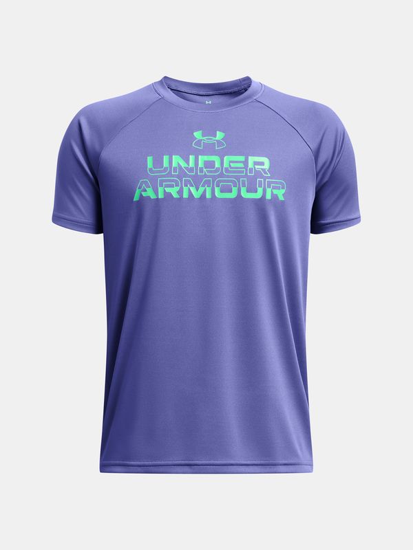 Under Armour Under Armour T-Shirt UA Tech Split Wordmark SS-PPL - Boys