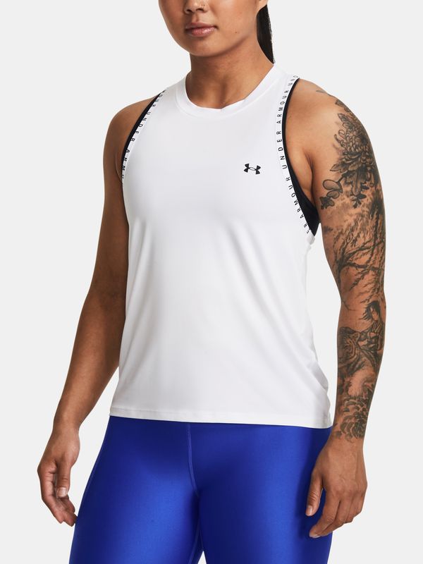 Under Armour Under Armour Tank Top Knockout Novelty Tank-WHT - Women