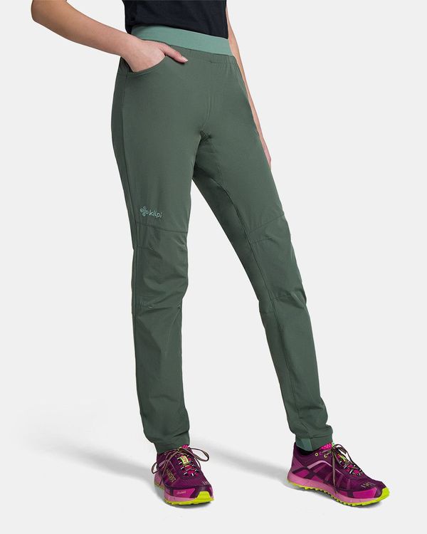 Kilpi Women's sports trousers KILPI MIMI-W Dark green